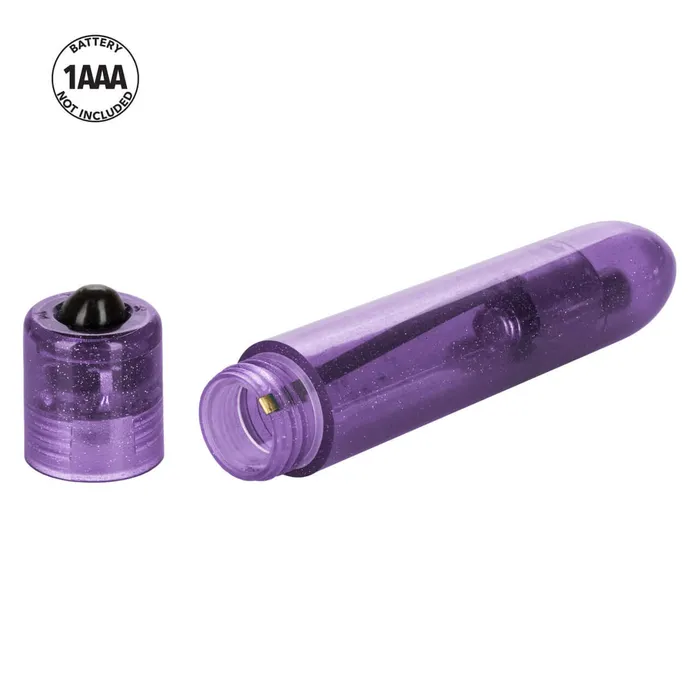 California Exotic Novelties Shanes World Sparkle Bullet Vibrator Purple Vibrators