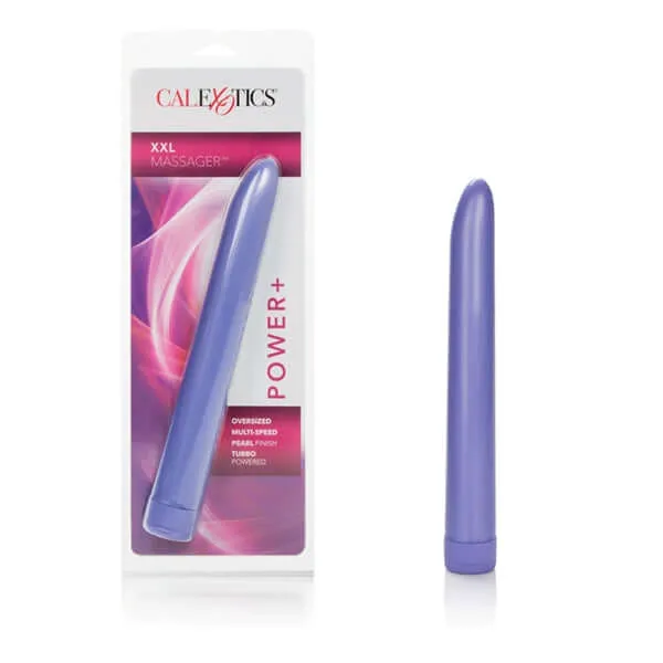 California Exotic Novelties Vibrators Jumbo 11Inch Massager Lavender Powerful MultiSpeed Vibrator