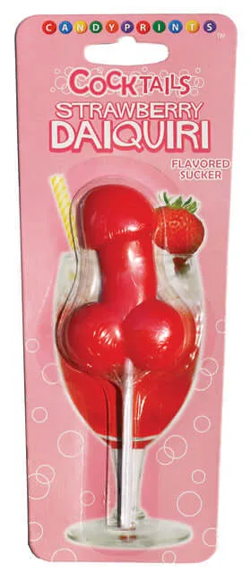 Candy Prints Cocktail Sucker Strawberry Daiquiri Fun Tasty Adult Novelty Treat Vibrators Candy Prints Cocktail Sucker Strawberry Daiquiri Fun Tasty Adult Novelty Treat Vibrators