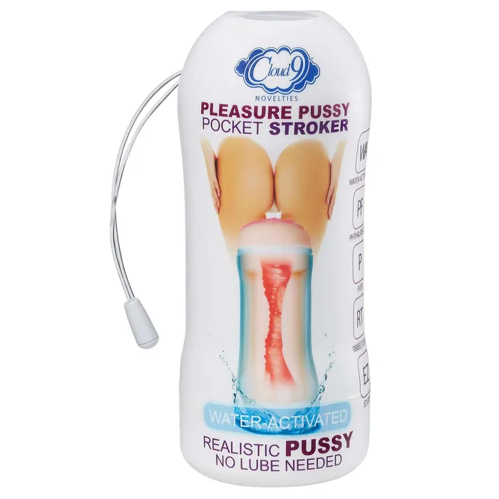 Cloud 9 Pleasure Pussy Pocket Stroker Water Activated Light Cloud 9 Novelties Male Sex Toys Cloud 9 Pleasure Pussy Pocket Stroker Water Activated Light Cloud 9 Novelties Male Sex Toys