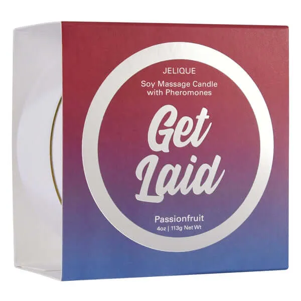Couples Classic Brands Massage Candle with Pheromones Get Laid Passion Fruit