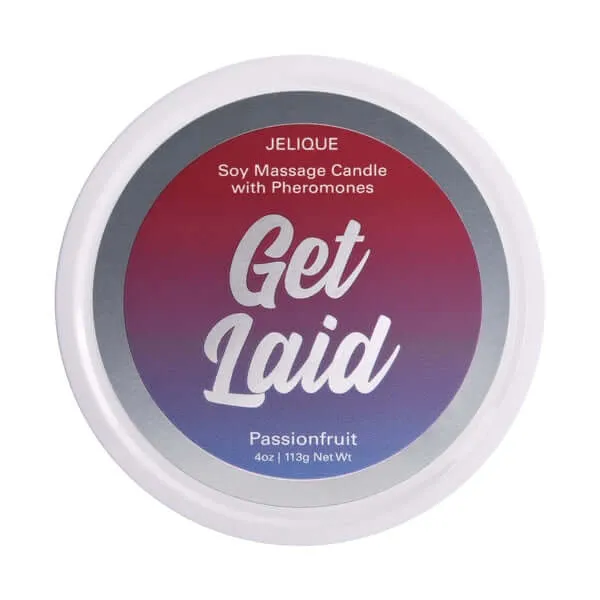 Couples Classic Brands Massage Candle with Pheromones Get Laid Passion Fruit