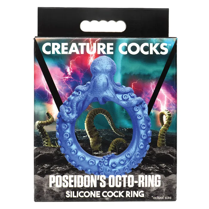 Creature Cocks Poseidons OctoRing Silicone Cock Ring XR Brands Male Sex Toys Creature Cocks Poseidons OctoRing Silicone Cock Ring XR Brands Male Sex Toys