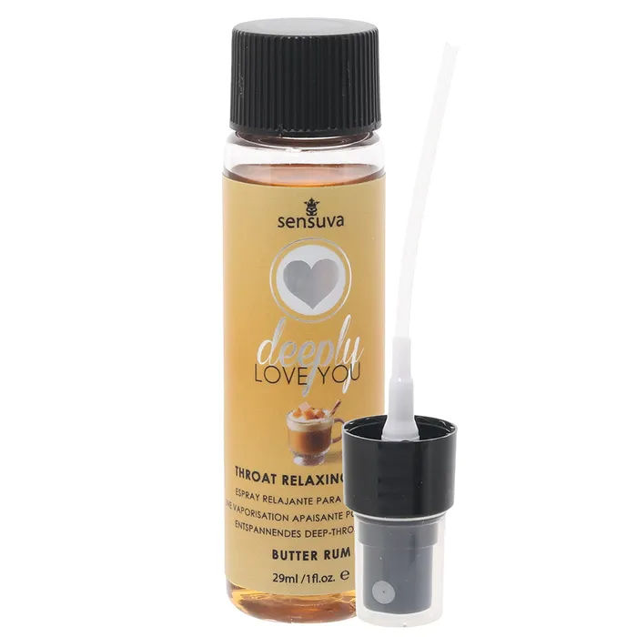 Deeply Love You Throat Relaxer 1oz29ml in Butter Rum Sensuva Vibrators