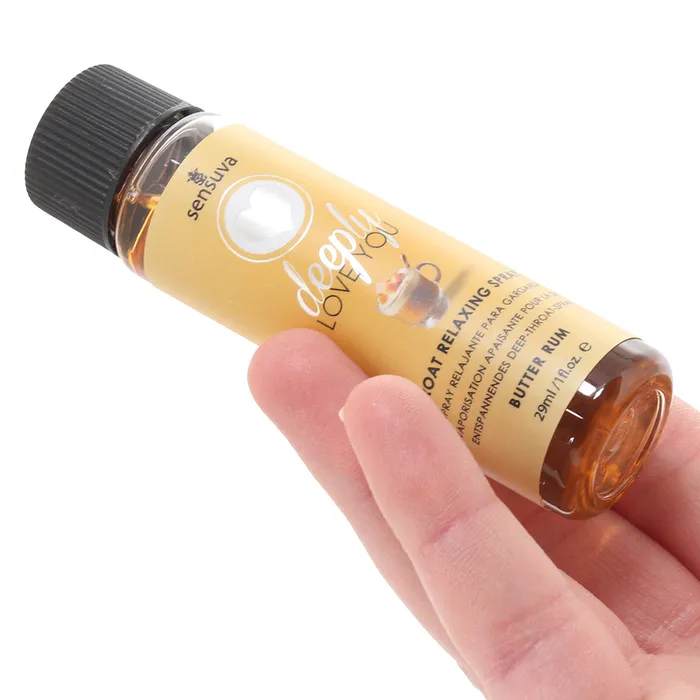 Deeply Love You Throat Relaxer 1oz29ml in Butter Rum Sensuva Vibrators