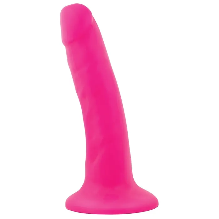 Dildos BLUSH Neo Dual Density CockNeon Pink 6