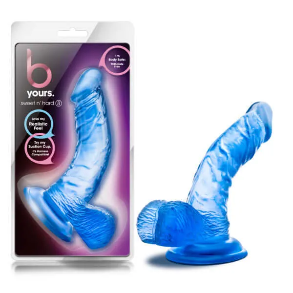 Dildos Blush Novelties B Yours Sweet N Hard 8 Blue Realistic Dildo Dive Deep into Realism and Sensation Dildos Blush Novelties B Yours Sweet N Hard 8 Blue Realistic Dildo Dive Deep into Realism and Sensation