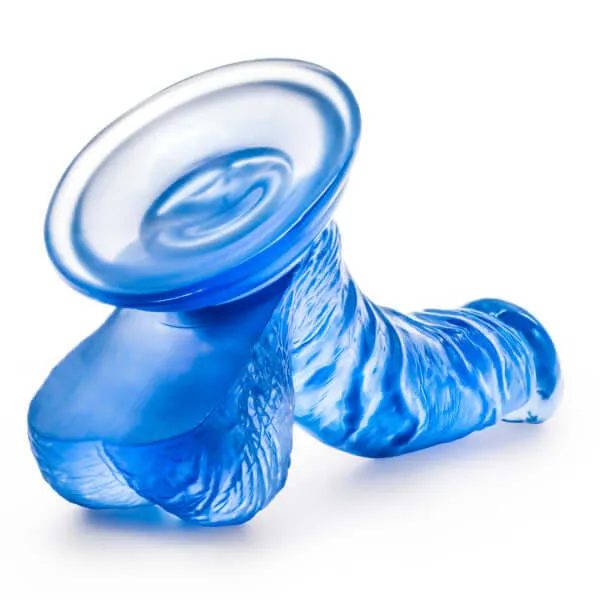 Dildos Blush Novelties B Yours Sweet N Hard 8 Blue Realistic Dildo Dive Deep into Realism and Sensation