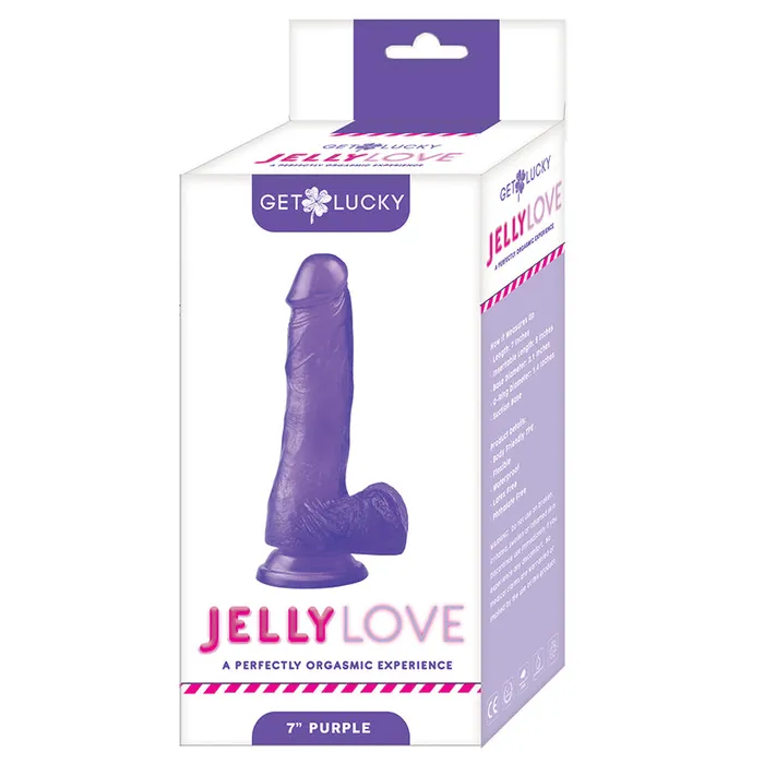 Dildos VOODOO Get Lucky Jelly DongPurple 7