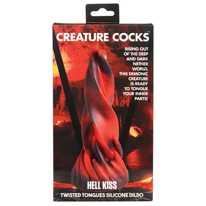 Dildos XR Brands Creature Cocks Hell Kiss Twisted Tongu