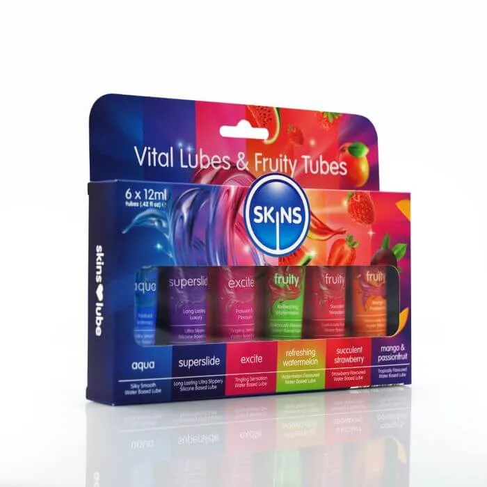 Enhancers Creative Conceptions Skins 12ML Sampler Tubes Vital 6 Pack