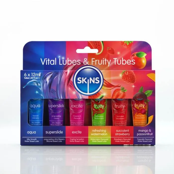 Enhancers Creative Conceptions Skins 12ML Sampler Tubes Vital 6 Pack