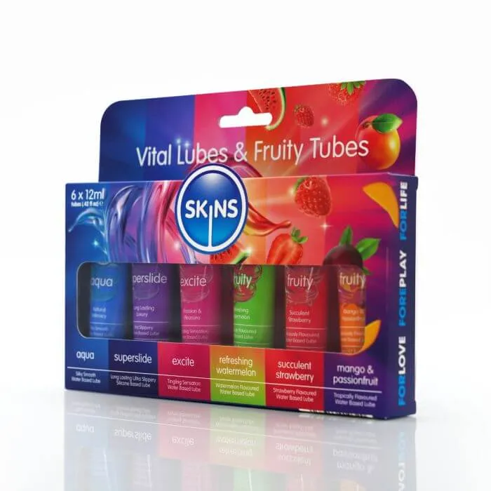 Enhancers Creative Conceptions Skins 12ML Sampler Tubes Vital 6 Pack