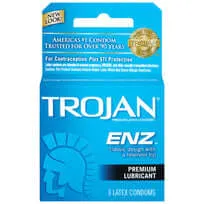 Enhancers Trojan Enz Lubed Condoms 3Pack Premium Latex for Safe Comfortable Protection Paradise Products Enhancers Trojan Enz Lubed Condoms 3Pack Premium Latex for Safe Comfortable Protection Paradise Products