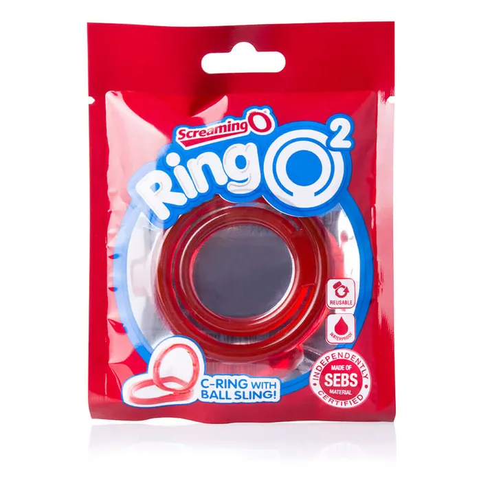 Experience Intense Pleasure with the Screaming O RingO 2 Red Color Screaming O Vibrators
