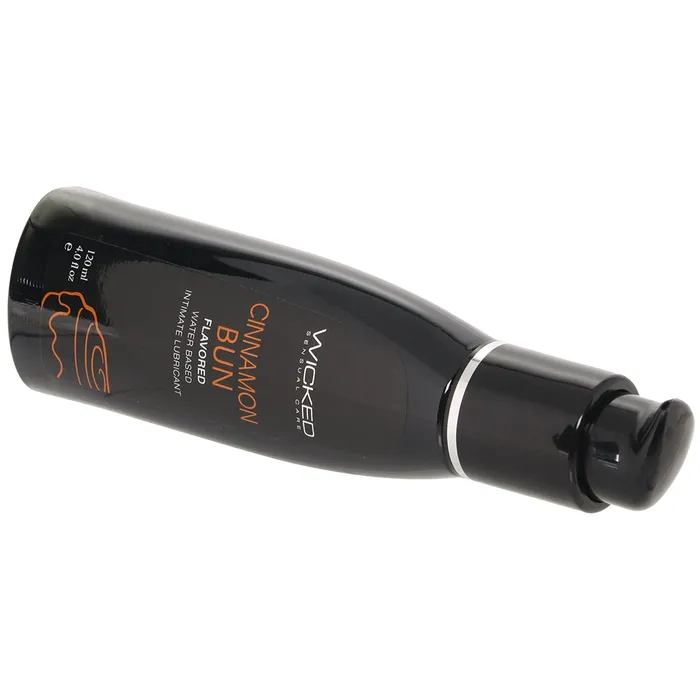 Female Sex Toys Aqua Flavored Lube 4oz120ml in Cinnamon Bun Wicked Sensual Care