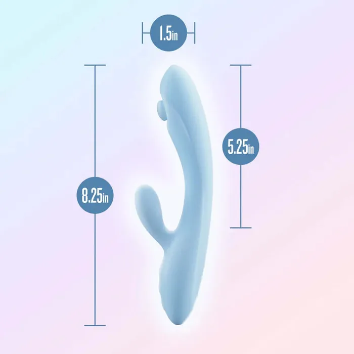 Female Sex Toys Blush Novelties Play With Me Moondust Magic Rabbit Massager Flexible Customizable Vibrations Waterproof