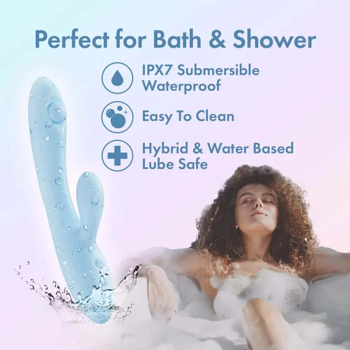 Female Sex Toys Blush Novelties Play With Me Moondust Magic Rabbit Massager Flexible Customizable Vibrations Waterproof