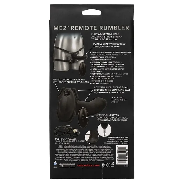 Female Sex Toys CAL EXOTICS Her Royal Harness Me2 Remote Rumbler