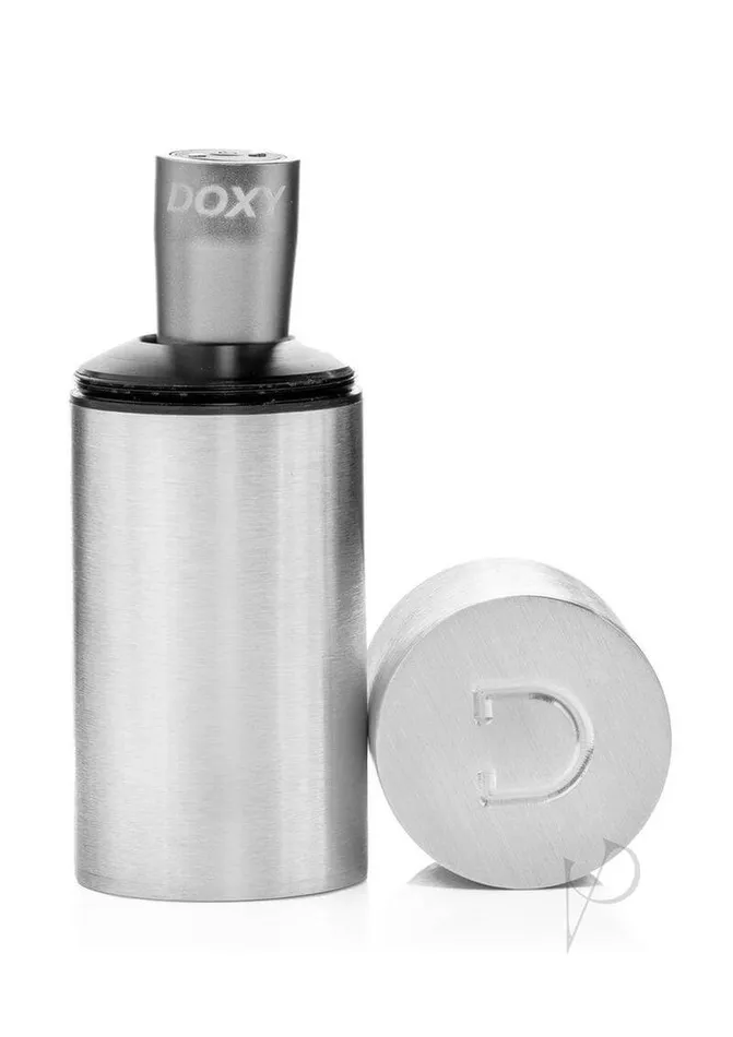 Female Sex Toys Cmg Lesiure Ltd Doxy Bullet Silver Discreet and Powerful Vibrating Bullet for Sensational Stimulation