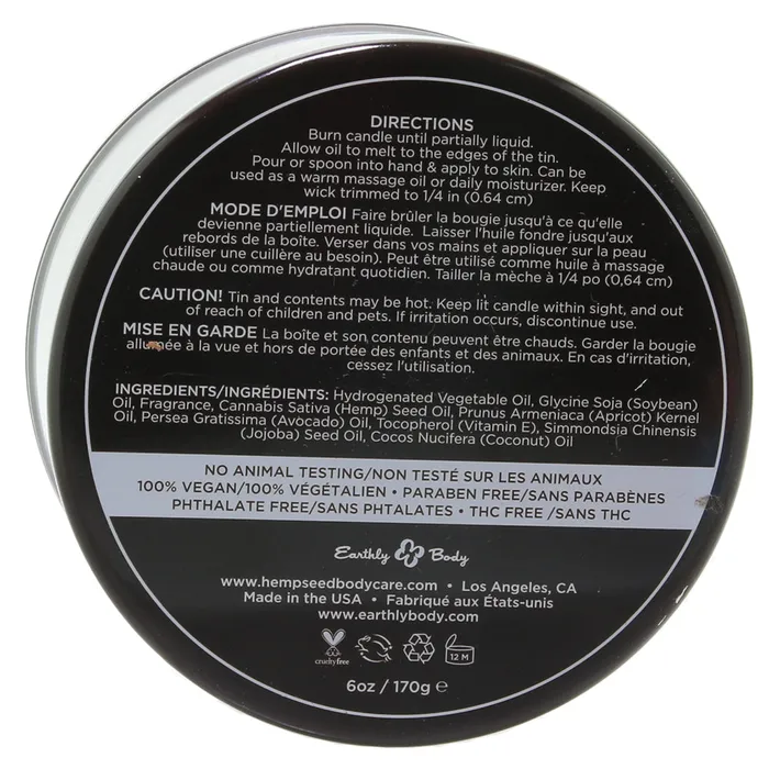 Female Sex Toys Earthly Body 3in1 Massage Candle 6oz170g in Sunsational Female Sex Toys Earthly Body 3in1 Massage Candle 6oz170g in Sunsational