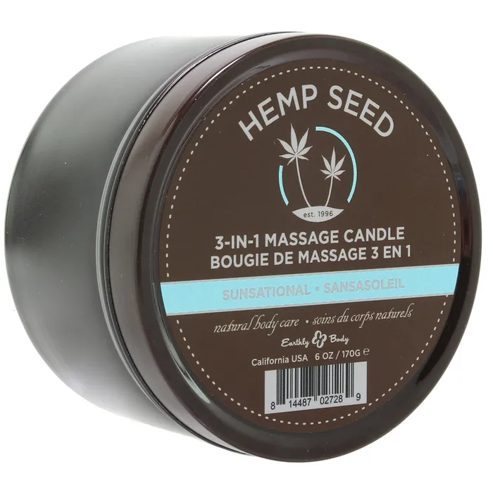 Female Sex Toys Earthly Body 3in1 Massage Candle 6oz170g in Sunsational Female Sex Toys Earthly Body 3in1 Massage Candle 6oz170g in Sunsational