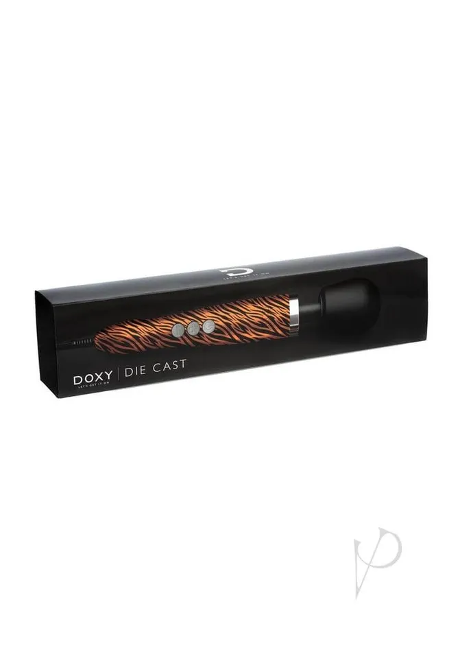Female Sex Toys Elevate Your Pleasure with the Doxy Die Cast Tiger Pattern Cmg Lesiure Ltd