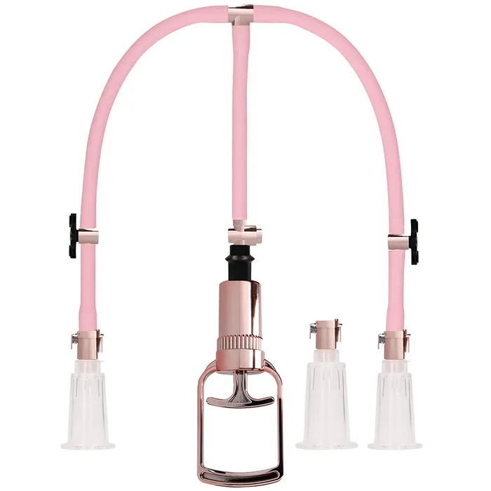 Female Sex Toys Pumped Rose Gold Clitoral Nipple Pump Set in Medium Shots Toys Female Sex Toys Pumped Rose Gold Clitoral Nipple Pump Set in Medium Shots Toys