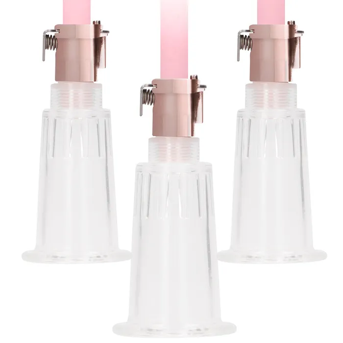 Female Sex Toys Pumped Rose Gold Clitoral Nipple Pump Set in Medium Shots Toys Female Sex Toys Pumped Rose Gold Clitoral Nipple Pump Set in Medium Shots Toys