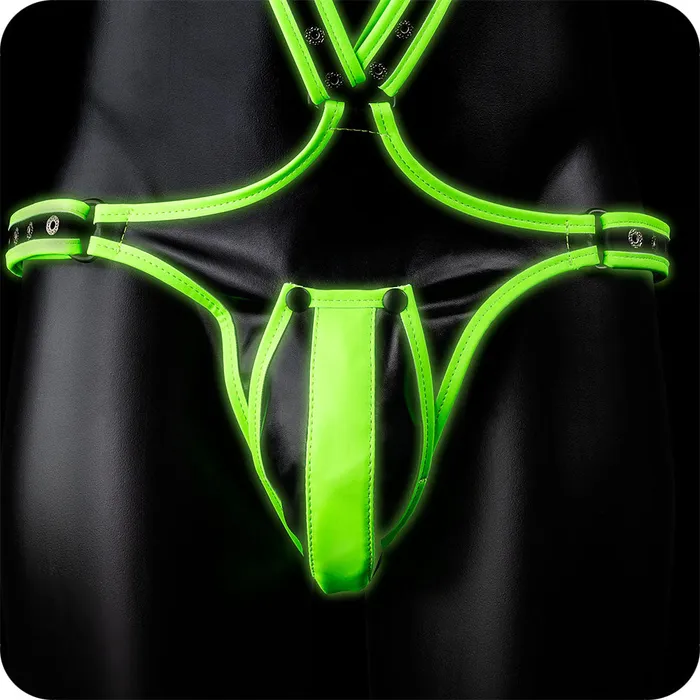 Female Sex Toys Shots Toys Ouch Glow In The Dark Full Body Harness M Female Sex Toys Shots Toys Ouch Glow In The Dark Full Body Harness M