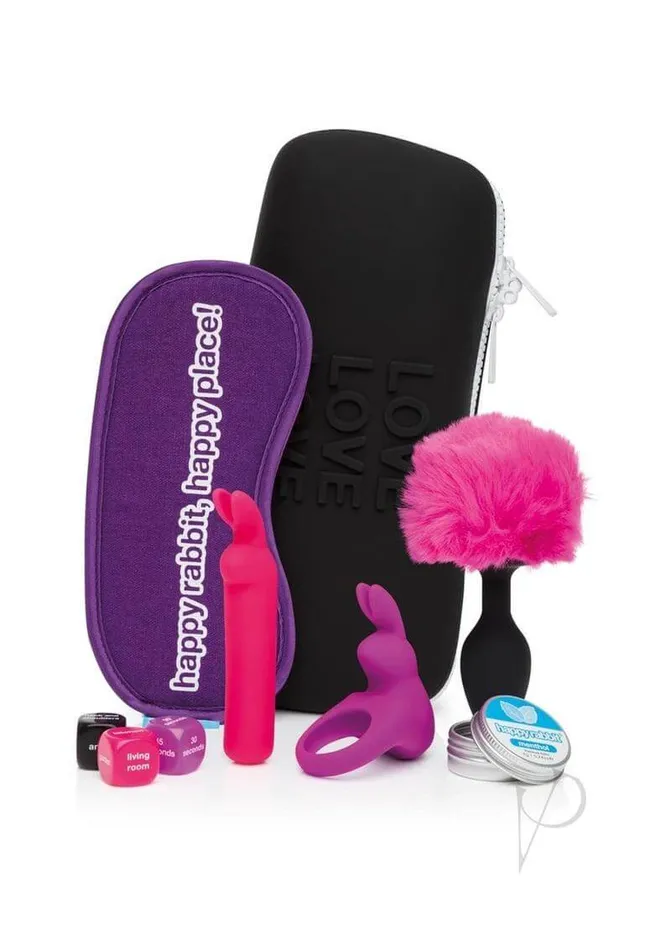 Happy Rabbit Couples Pleasure Kit 7Piece Set USB Rechargeable Toys Wevibe Couples Happy Rabbit Couples Pleasure Kit 7Piece Set USB Rechargeable Toys Wevibe Couples