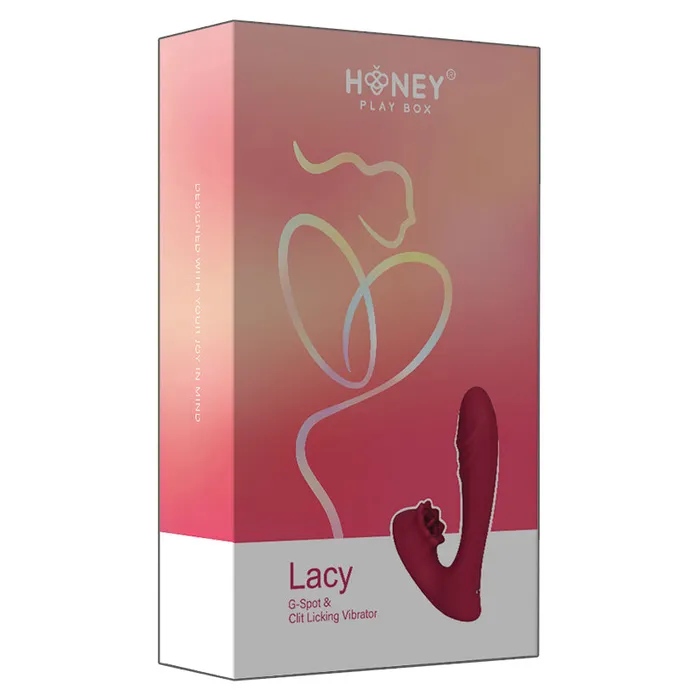 Honey Play Box Lacy G Spot Vibrator with Tongue Licker HONEY PLAY BOX Female Sex Toys Honey Play Box Lacy G Spot Vibrator with Tongue Licker HONEY PLAY BOX Female Sex Toys