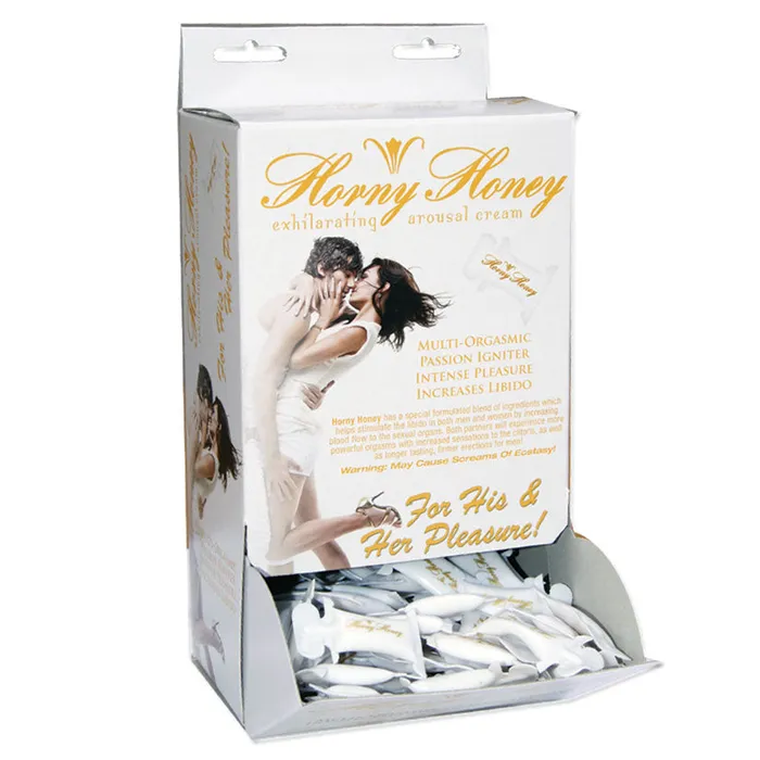 Horny Honey Clitoral Stimulation Gel Display of 144 HOTT PRODUCTS Female Sex Toys Horny Honey Clitoral Stimulation Gel Display of 144 HOTT PRODUCTS Female Sex Toys