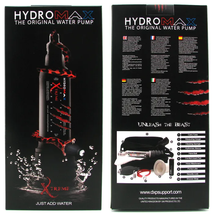 Hydromax Xtreme X30 Pump Set bathmate Male Sex Toys