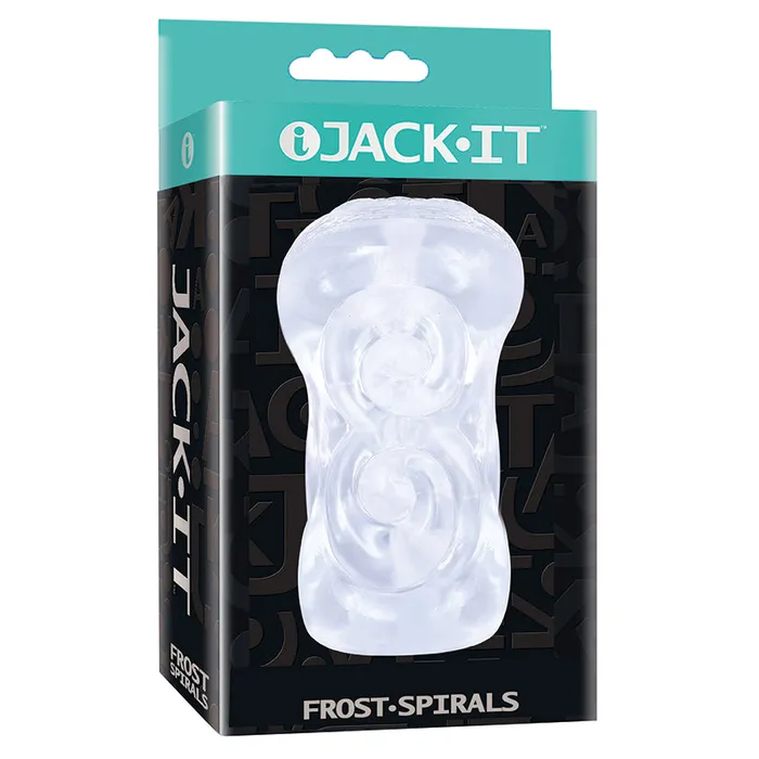 ICON BRANDS Male Sex Toys JackIt Frost Stroker Spirals