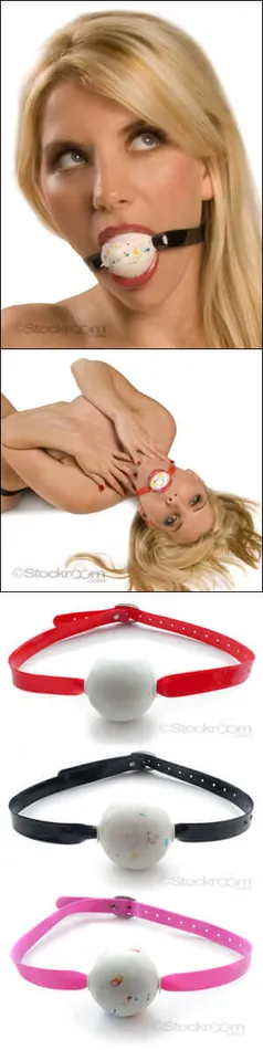 Kink Labs Jawbreaker Gag Black Strap Anal
