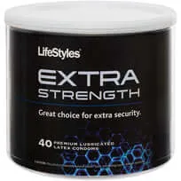Lifestyles Extra Strength Latex Condoms 40Piece Bowl for Enhanced Protection PAR Male Sex Toys Lifestyles Extra Strength Latex Condoms 40Piece Bowl for Enhanced Protection PAR Male Sex Toys