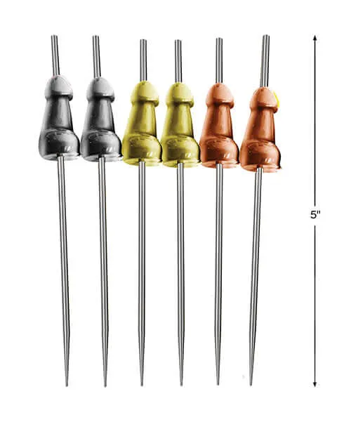 Little Genie Enhancers Glitterati Hors DOeuvre Picks by Little Genie 6 Pack Little Genie Enhancers Glitterati Hors DOeuvre Picks by Little Genie 6 Pack