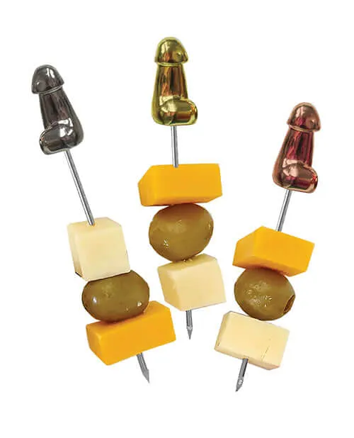 Little Genie Enhancers Glitterati Hors DOeuvre Picks by Little Genie 6 Pack