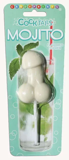 Little Genie Male Sex Toys Cocktails Sucker Mojito Flavored Lollipop Fun PenisShaped Candy by Candyprints Little Genie Male Sex Toys Cocktails Sucker Mojito Flavored Lollipop Fun PenisShaped Candy by Candyprints