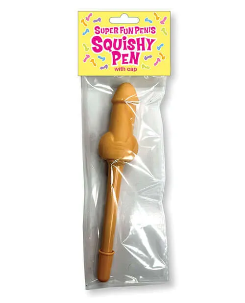 Little Genie Male Sex Toys Super Fun Penis Squishy Pen with Cap Naughty Office Supplies Little Genie Male Sex Toys Super Fun Penis Squishy Pen with Cap Naughty Office Supplies