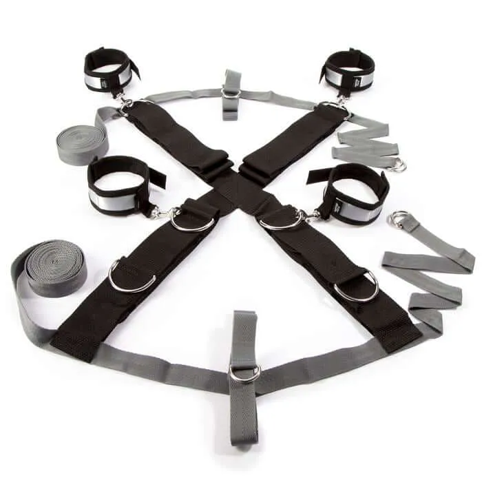 Love Honey Vibrators Fifty Shades of Grey Over the Bed Cross Restraints Deluxe Bondage Set Love Honey Vibrators Fifty Shades of Grey Over the Bed Cross Restraints Deluxe Bondage Set