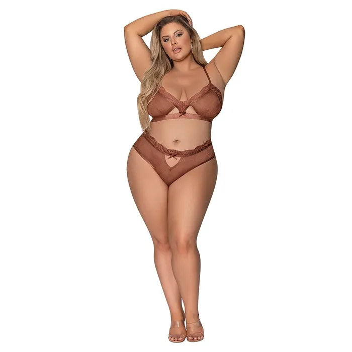 Magic Silk Bralette GPantyBrown QUEENBoxed MAGIC SILK Female Sex Toys