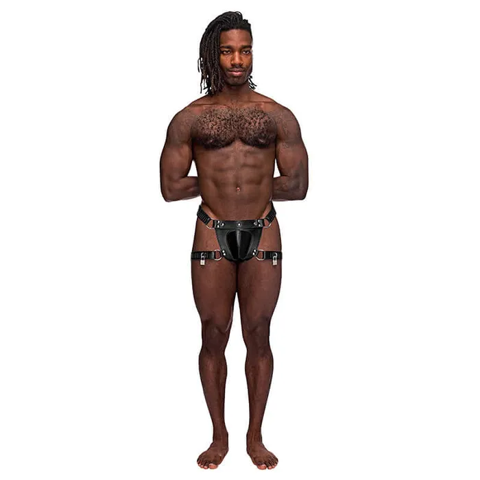 Male Power Lingerie Scorpio Leather Shorts Black OS from Male Power Underwear Restraints Male Power Lingerie Scorpio Leather Shorts Black OS from Male Power Underwear Restraints