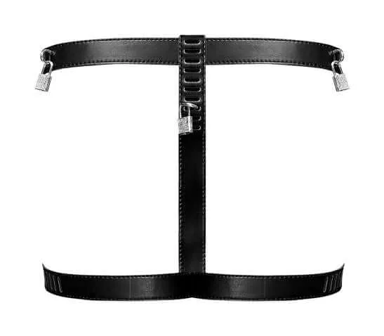 Male Power Lingerie Scorpio Leather Shorts Black OS from Male Power Underwear Restraints