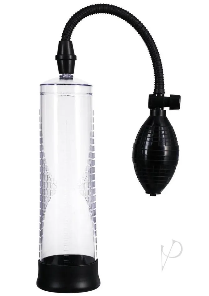 Male Sex Toys Doc Johnson Enterprises Rock Solid Classic Penis Pump Achieve Larger and Thicker Erections