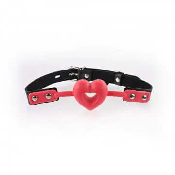 Male Sex Toys Sport Sheets Sex and Mischief Amor Ball Gag Red