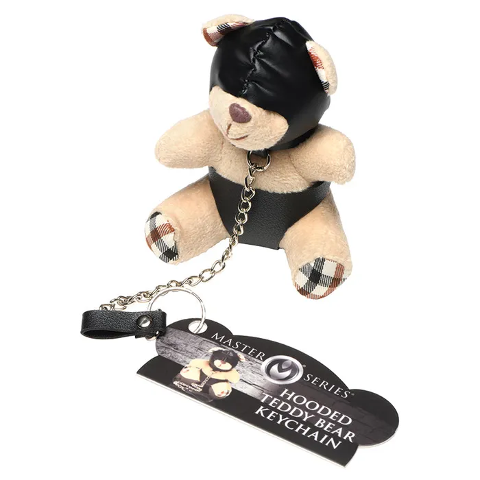 Male Sex Toys XR Brands Master Series Teddy Bear KeychainHooded