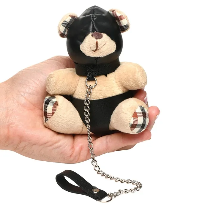 Male Sex Toys XR Brands Master Series Teddy Bear KeychainHooded