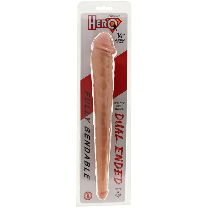Nasstoys Hero 14 Inch Dual Ended Dildo Dildos Nasstoys Hero 14 Inch Dual Ended Dildo Dildos